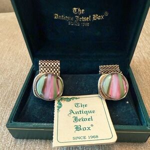 Vintage Multicolor Cufflinks